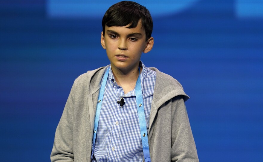 Roy Seligman, 12, from Nassau, The Bahamas, reaches the finals.
