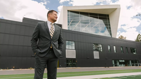 Northern Arizona athletic director Uri Farkas. He stepped down from the job in January 2026.