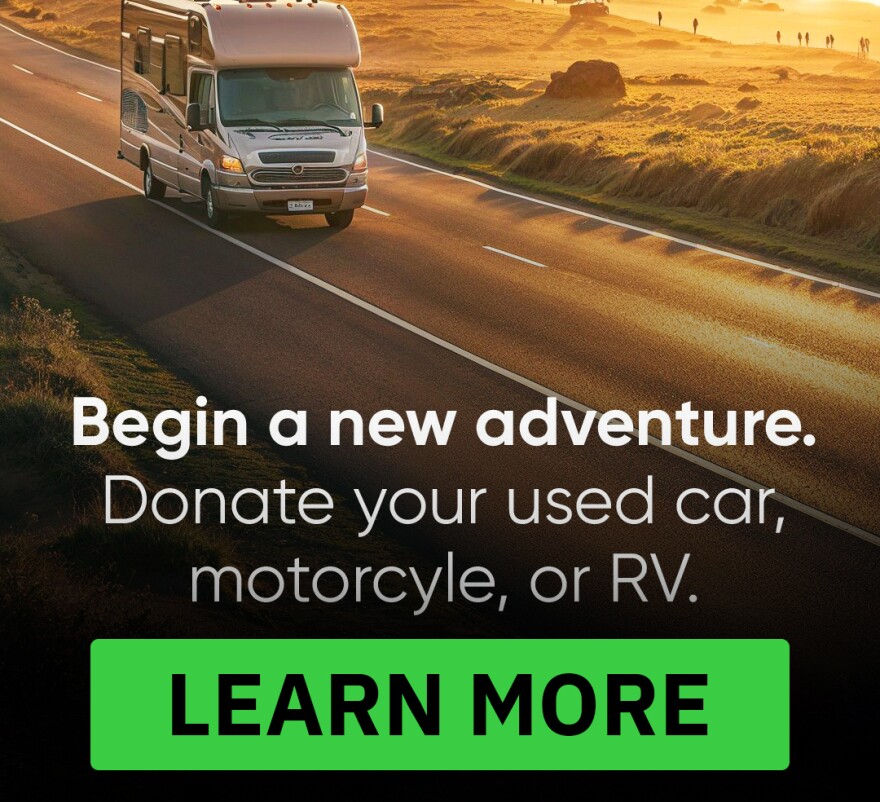 Donate your used car. motorcycle or RV at support Central Florida Public Media at the same time.