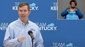 Governor Andy Beshear announcing money for Pike County water projects