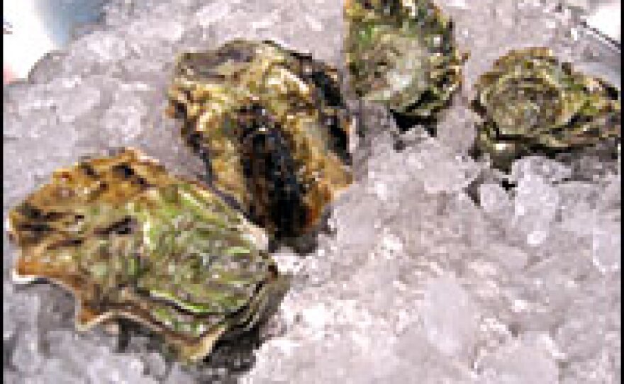 Author Jacobsen says Penn Coves from Washington state are the "sexiest" oysters he has ever seen: Scalloped shells protect creamy, white flesh inside.