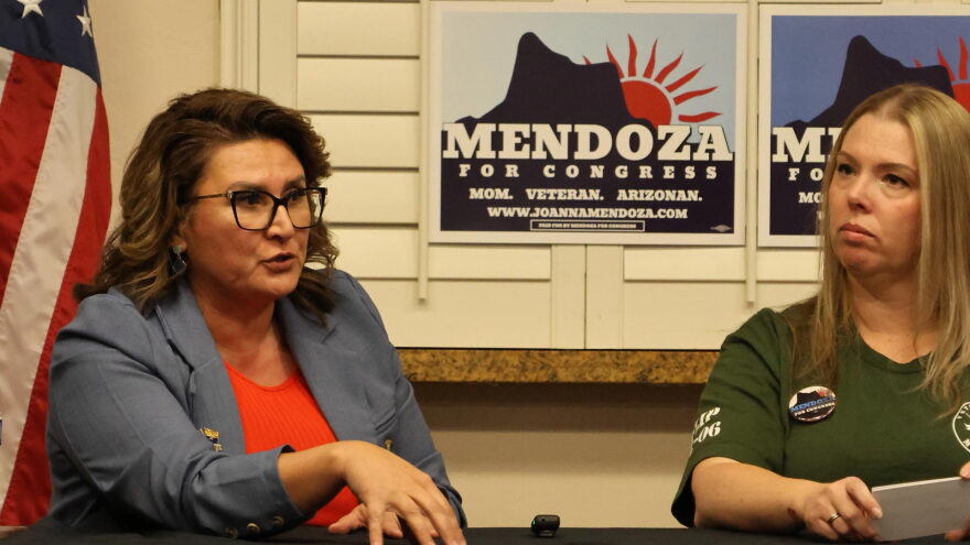 JoAnna Mendoza veterans town hall 4-28