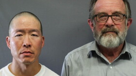 In a recent StoryCorps piece, Greg Gibson (right) speaks with Wayne Lo (left) who was convicted in the 1992 killing of Gibson's son and one other person.