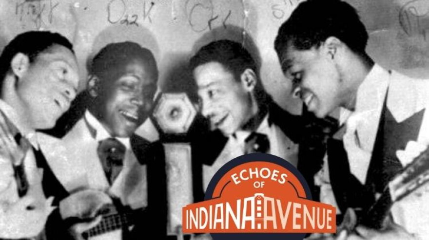 Slim Green performs with his band.