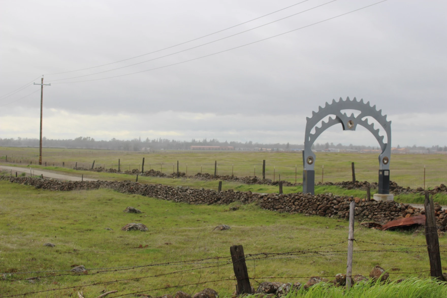 The undeveloped land in the wildfire urban interface (WUI) where Valley’s Edge is planned. Photo taken in Chico, Calif. on Feb. 29, 2024.