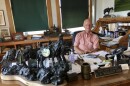 Rancher and businessman Bill Haw sits in his office in Kansas City's West Bottoms.