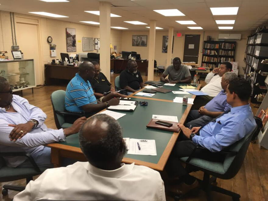 Members of 100 Black Men of SWFL during a meeting in 2017.