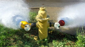 Greater Cincinnati Water Works and the Cincinnati Fire Department are testing flow rates on Cincinnati hydrants.