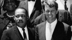 Robert F. Kennedy and Martin Luther King, Jr., together in Washington, D.C.on June 22, 1963.