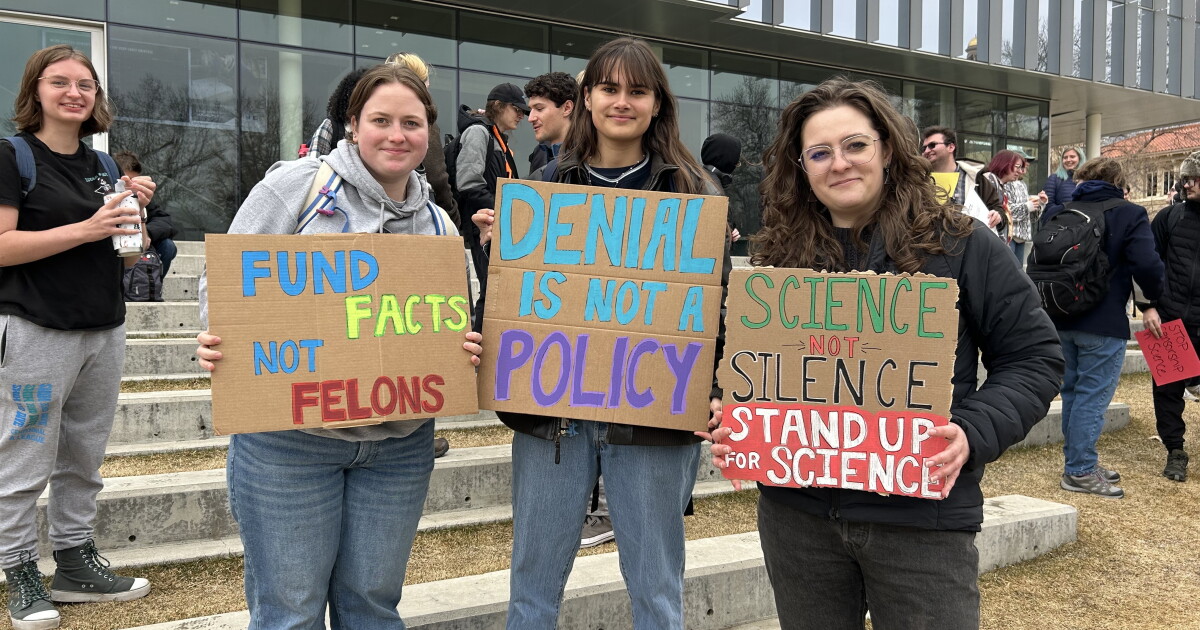 Out of the lab and into the streets, researchers and doctors rally for ...