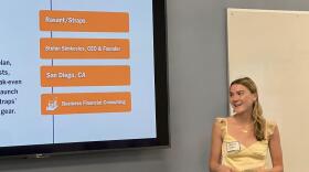 A student intern explains how to help small businesses benefit from AI.