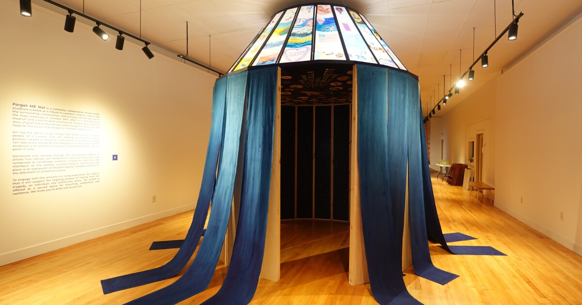 Community art piece hopes to honor and remember the lives of the Lewiston victims