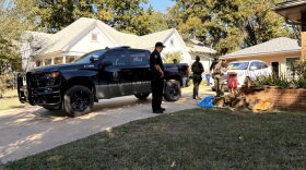 Osage Nation Police Department officers carried out a search warrant at Amy Shackelford’s home, where older students at Zhinkazhin Learning Pathways were in class on Oct. 13, 2026.
