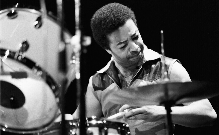 Tony Williams performing in Utrecht, Netherlands on March 20, 1984.