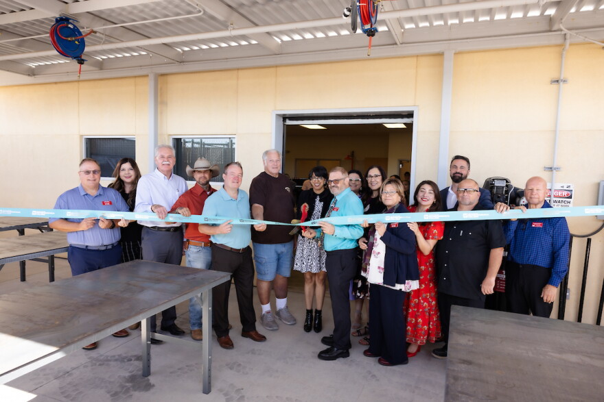 Ribbon cutting of the Parker Welding Lab on September 14, 2026.