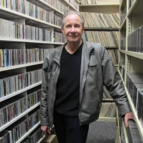 Vic Juris was right at home in the WBGO music library. He was the first person morning host Gary Walker interviewed at WBGO.