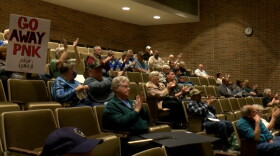 Audience as Wisconsin Rapids Common Council votes down data center proposal