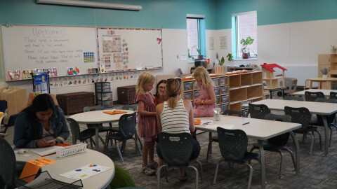 A new preschool classroom at Jeremy Ranch Elementary