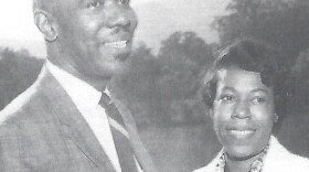 E.D. Ward and wife, Marion. Ward was the first African American principal in Walker County of an integrated school.