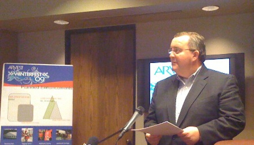 BOK Manager John Bolton announced plans for Winterfest.