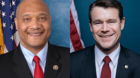 U.S. Rep. André Carson (D-Indianapolis), left, is a strong backer of President Joe Biden's agenda. U.S. Sen. Todd Young (R-Ind.), right, said there are some areas of agreement.