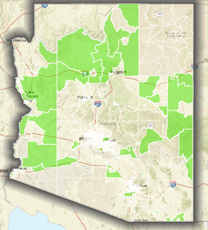 opportunity zones map
