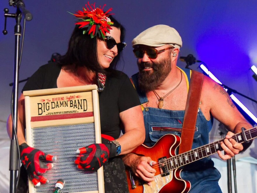 Members of Reverend Payton's Big Damn Band
