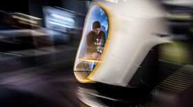 One of the interactive displays at the Astronaut exhibit. Photo credit- Orlando Science Center