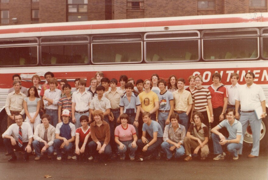 Berzsenyi took a busload of students, including Jimmy Wilson and Ferrell Wheeler, to the American Regions Mathematics League in Texas in 1981 and 1982.