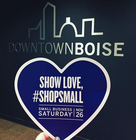 Holiday shopping, Downtown Boise, Retail