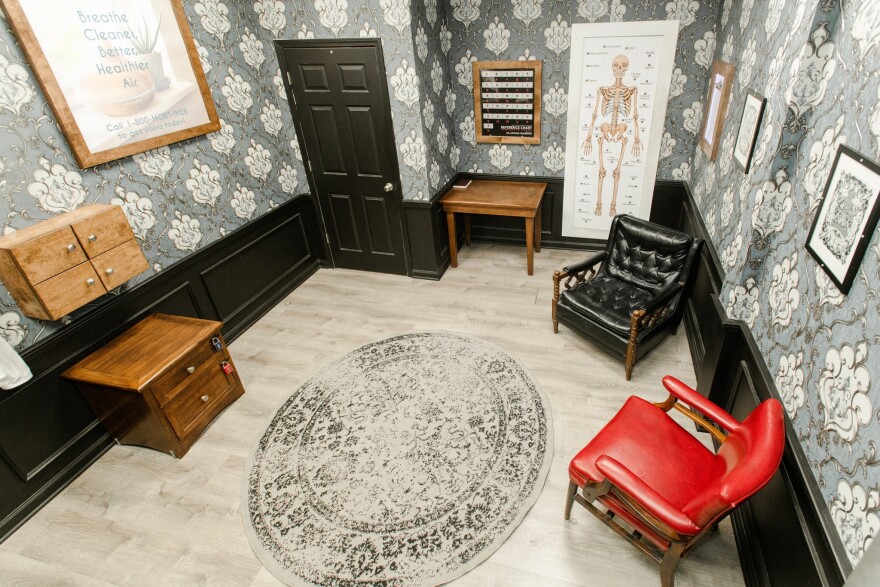 Interior of one of the breakout rooms at Breakout KC