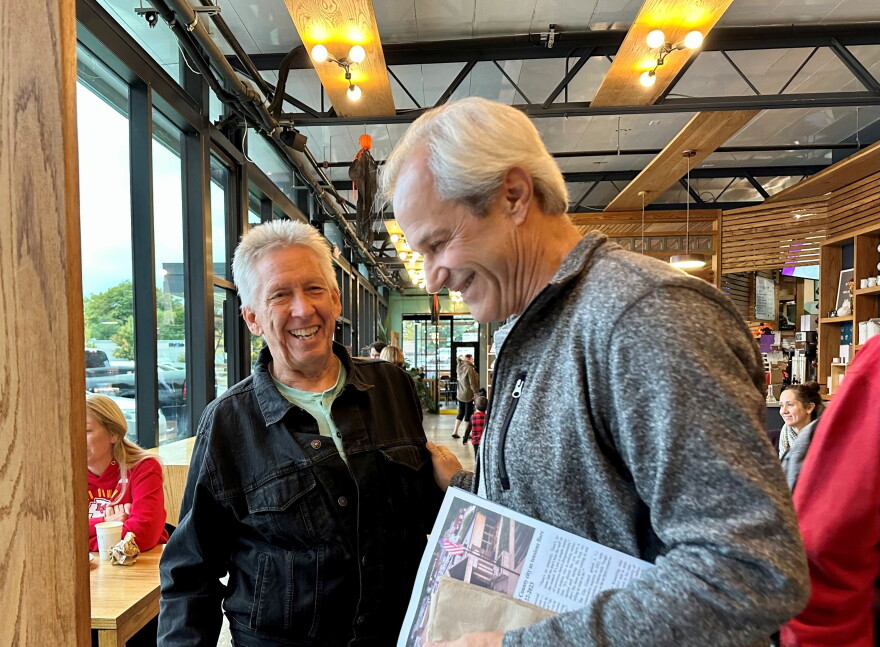  Former Shawnee City Councilman Mickey Sandifer (right) is one of two Republicans running for mayor.