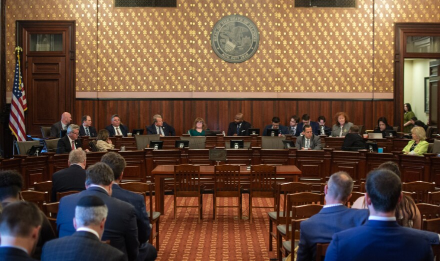The Senate Appropriations Committee discusses the fiscal year 2027 spending plan Sunday morning, just hours before the legislature was slated to adjourn for the year.
