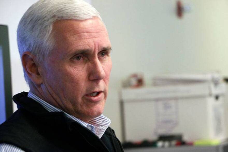 Gov. Mike Pence unveiled his legislative agenda Monday.