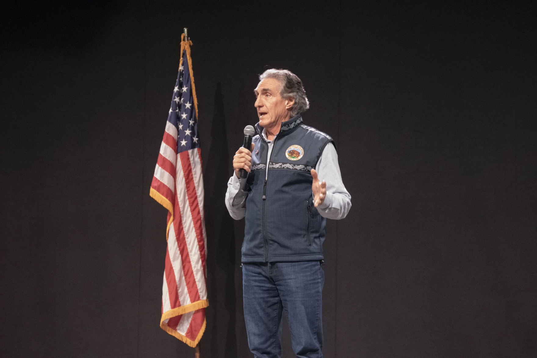In Fairbanks, Interior Secretary Burgum touts deregulation and data centers