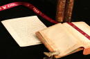 The letter, penned in 1787 was sent to a prominent scientist along with three books on chemistry.