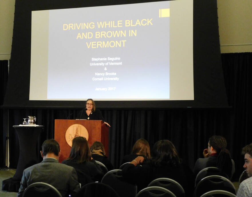 Professor Stephanie Seguino presents racial bias report