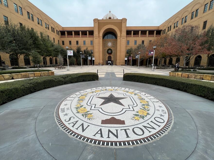 New mosaics embed style into Texas A&M San Antonio campus TPR