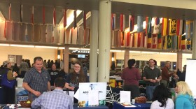 At USU's health fair, students can get a free, confidential mental health screening, courtesy of university Counseling and Psychological Services. 