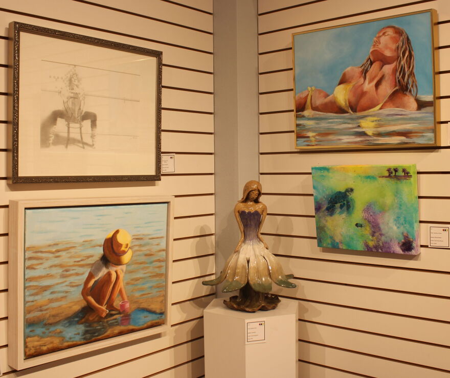 Part of fall members show at Venice Art Center
