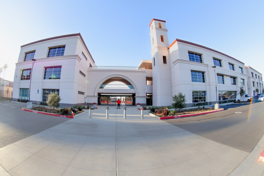 Santa Maria High School began using its new, state of the art administration and classroom facility at the start of the new school year, but it was officially dedicated Monday.