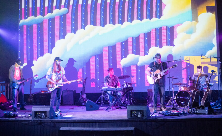 The American Landscape performs at IndieCraft on Friday, May 19, 2023 in Springfield, Ohio (Ruthie Herman for WYSO)