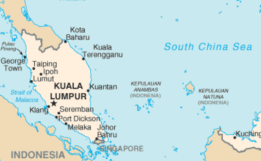 The flight departed from Kuala Lumpur and was last reported over open waters between Malaysia and Vietnam.