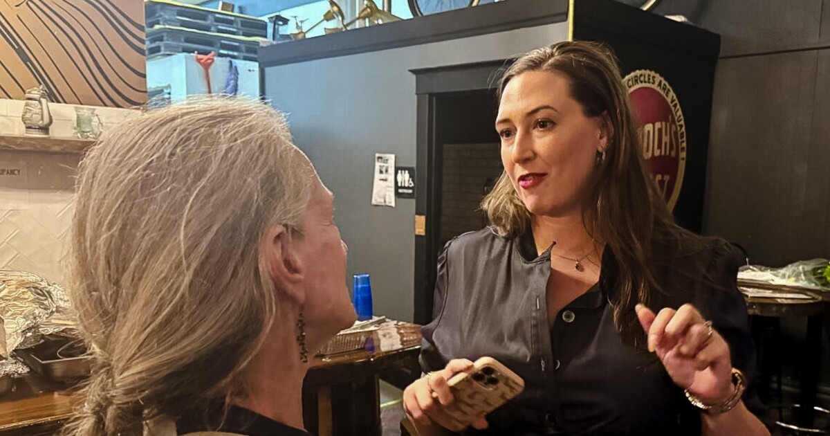 First-time Democratic candidate Catelin Drey breaks a Republican supermajority in the Iowa Senate