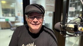PWPL Adult Programming Coordinator Marty Achatz in Studio A