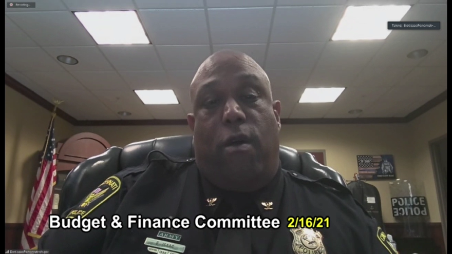Cincinnati Police Chief Eliot Isaac
