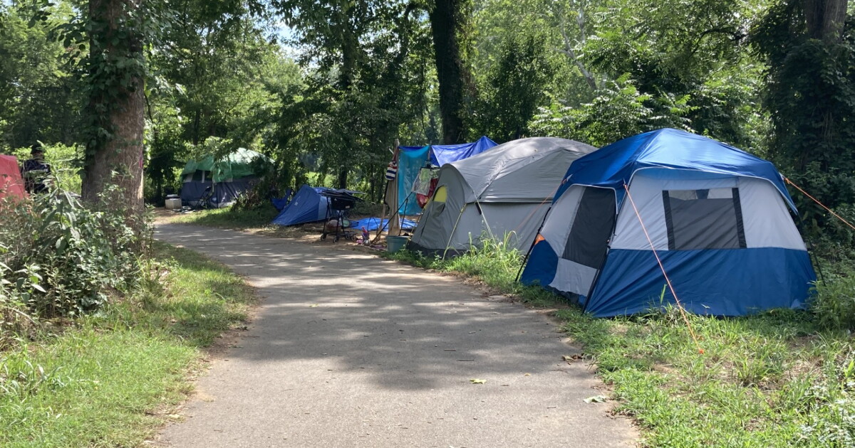 Charlottesville hopes to find new homes for tent city residents