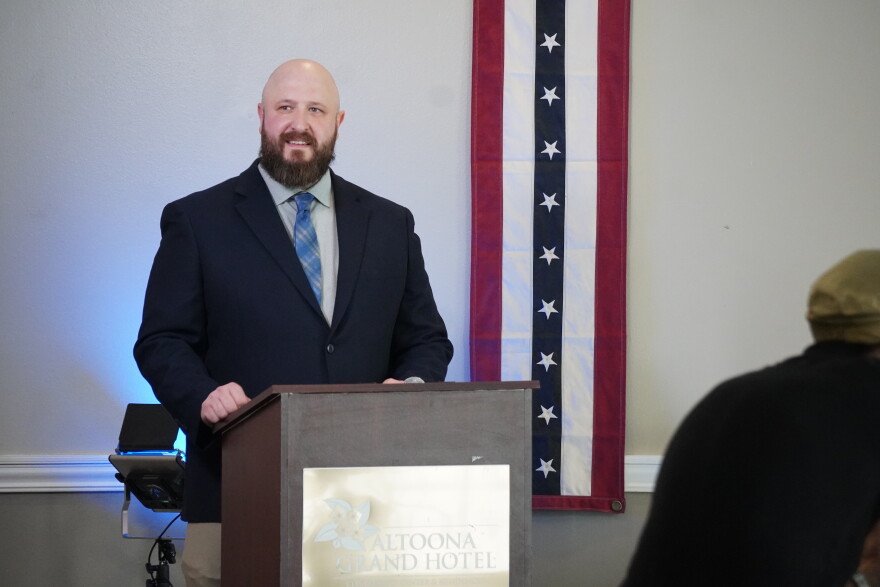 Caleb McCoy is a registered nurse and veteran running as a Democrat for the 79th state House. McCoy said he supports raising the minimum wage, higher taxes for corporations and billionaires and lower taxes for the working class and "responsible" gun ownership.