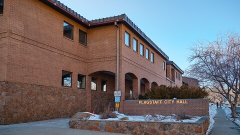 The Flagstaff City Hall building