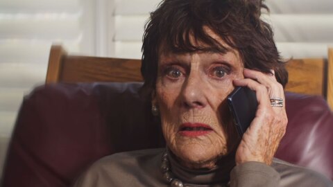 Veteran Utah actress Anne Culimore Decker plays the role of 88-year-old Joanne in the film “Sweepstakes.” In it, Joanne is being scammed by fraudsters who befriend her and bilk her out of thousands of dollars.